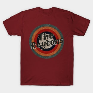 Retro Color Typography Faded Style The Reytons T-Shirt